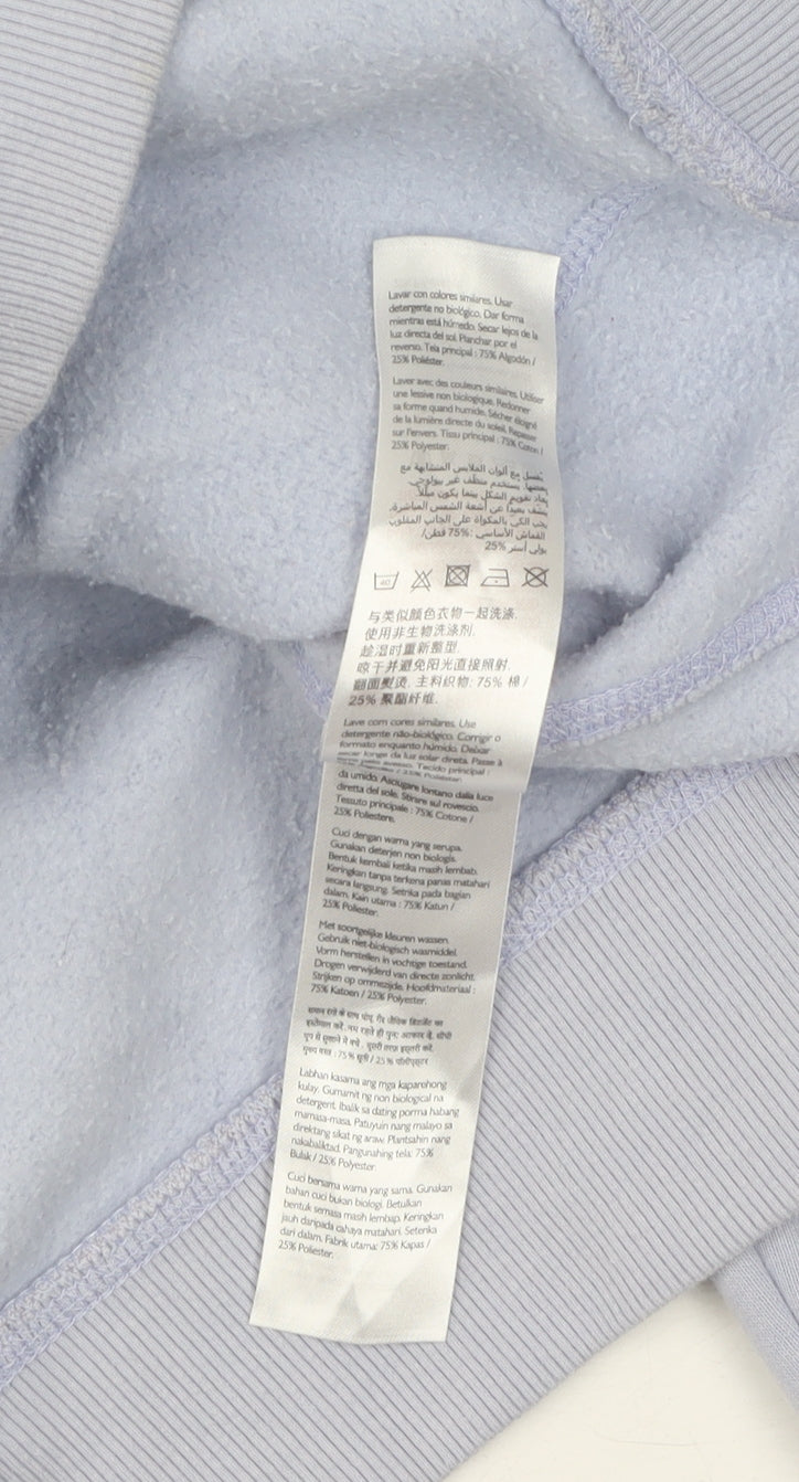Jack Wills Women's Blue Pullover Hoodie Size 10