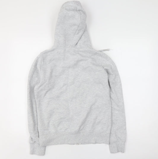 Superdry Women's Grey Hooded Jacket, Size 10