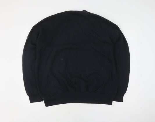 Reebok Men's Black Pullover Sweatshirt L