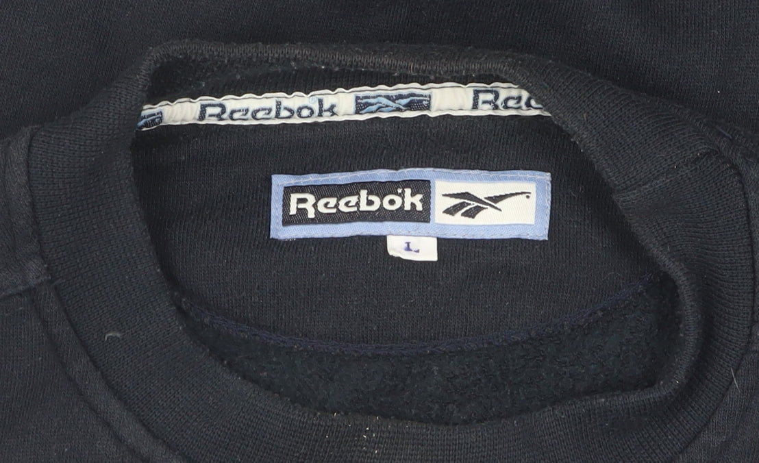 Reebok Men's Black Pullover Sweatshirt L