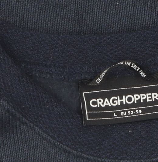 Craghoppers Men's Blue Pullover Sweatshirt L