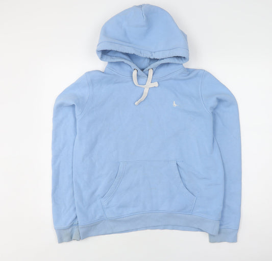 Jack Wills Women's Blue Pullover Hoodie Size 12