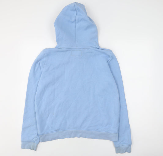 Jack Wills Women's Blue Pullover Hoodie Size 12