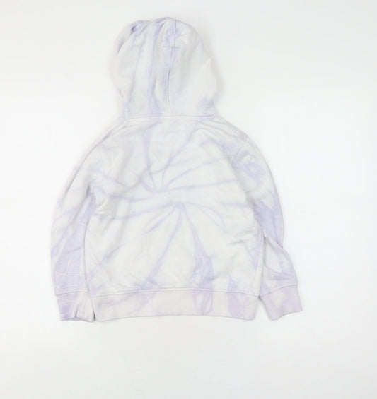 Saltrock Girls White Tie-Dye Pullover Hoodie Size 7