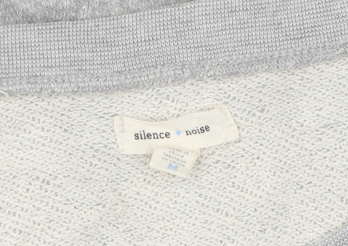 Additional view of Silence + Noise Women's Grey Sequin jumper M