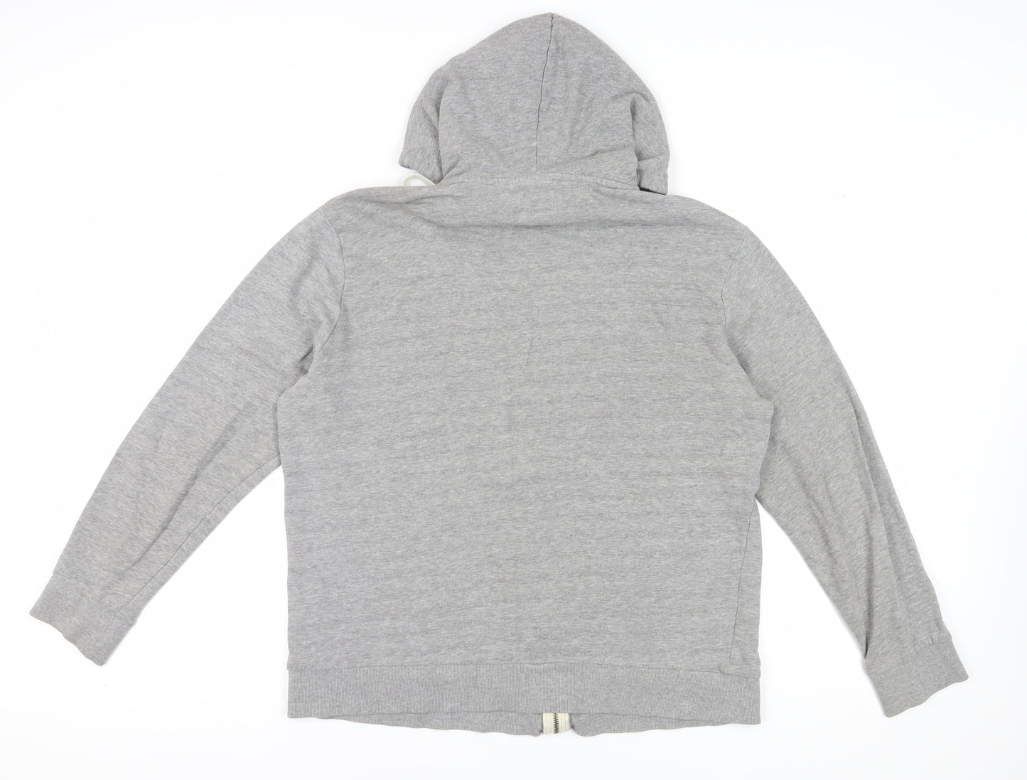 Jack & Jones Men's XL Grey Full Zip Hoodie