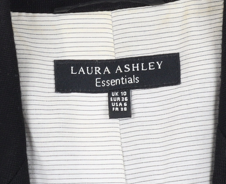 Laura Ashley Black Women's Blazer, Size 10, Business Casual