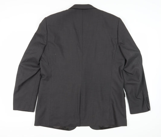 Thomas Nash Men's Grey Blazer 44R Classic Formal