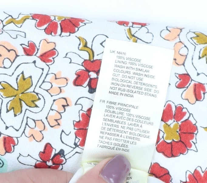 White Stuff Women's Multicoloured Shift Dress, Size 10