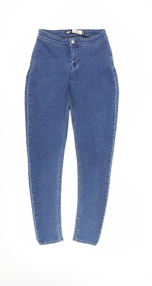 SuperDry Women's Blue Jegging Slim Fit Jeans Size L
