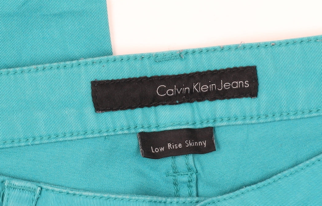 Calvin Klein Women's Blue Skinny Jeans Size 30 Slim
