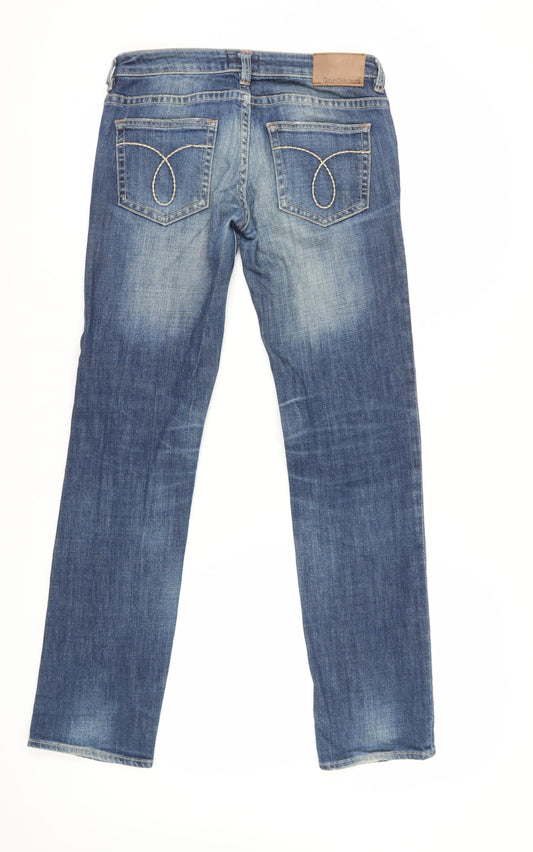 Calvin Klein Women's Blue Straight Jeans Size 27
