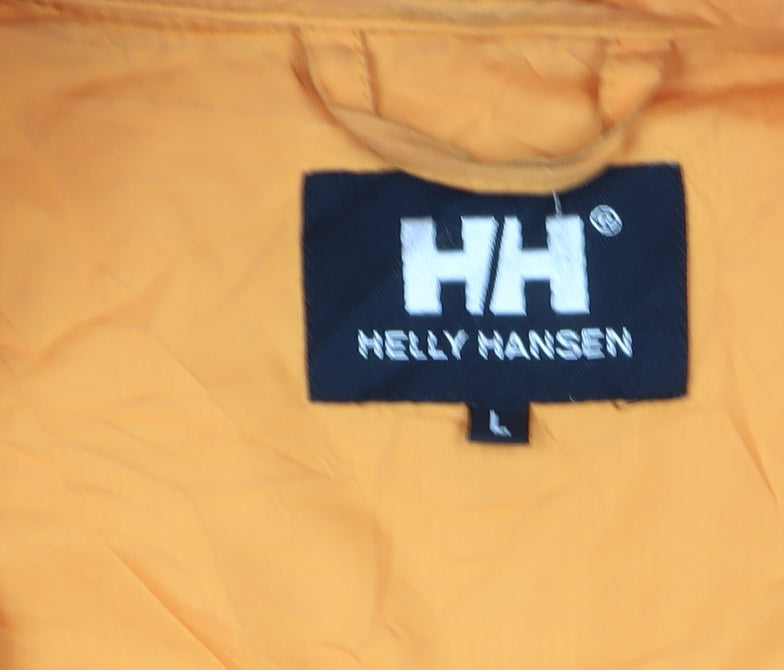 Helly Hansen Men's Orange Puffer Jacket L