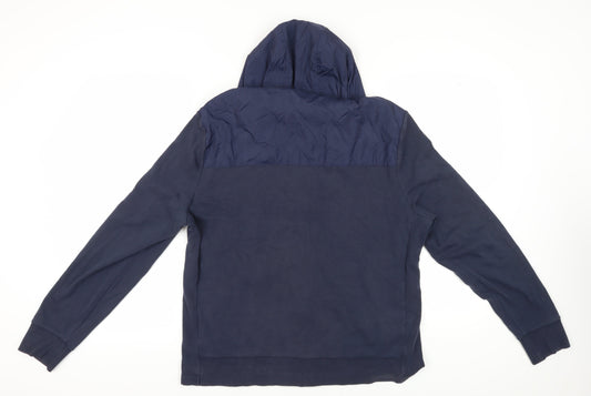 Michael Kors Men's Blue Full Zip Hoodie XL