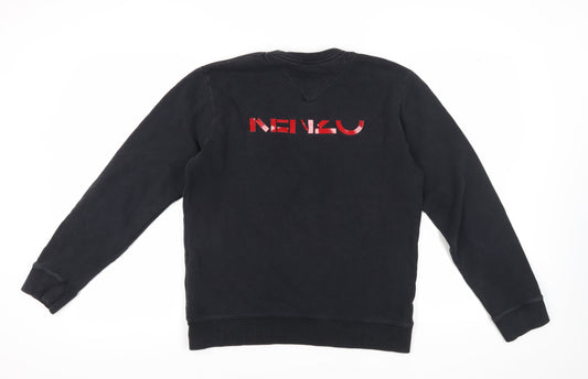 Kenzo Men's Black Pullover Sweatshirt Size M