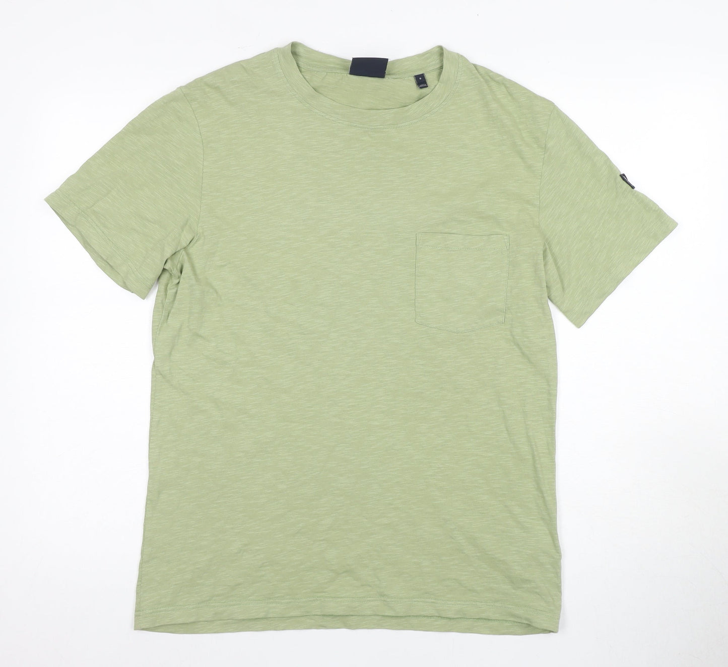 Henri-Lloyd Men's Green Crew Neck T-Shirt, Size S