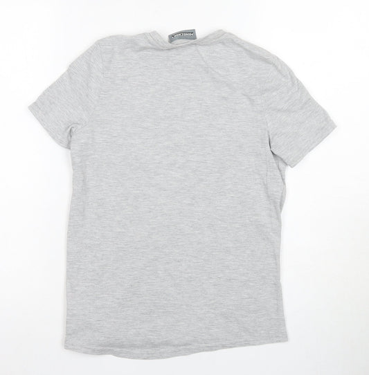 Minecraft Boys Grey Short Sleeve Graphic T-Shirt 9-10 Years