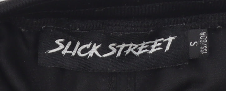 Slick Street Men's Black Cargo Trousers - Size S