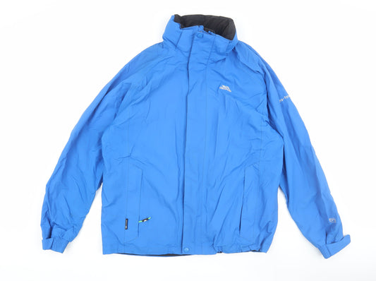 Trespass Men's Blue Windbreaker Jacket S