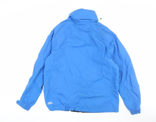Trespass Men's Blue Windbreaker Jacket S
