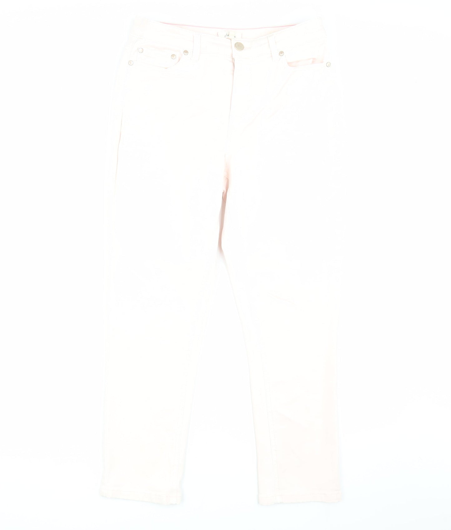 Joules Women’s Ivory Skinny Jeans Size 12 Slim Fit