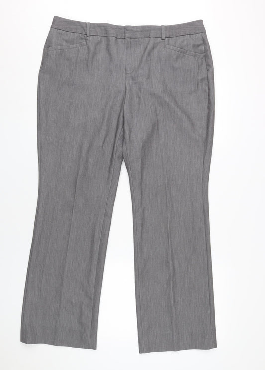 DKNY Women's Grey Dress Pants Size 14