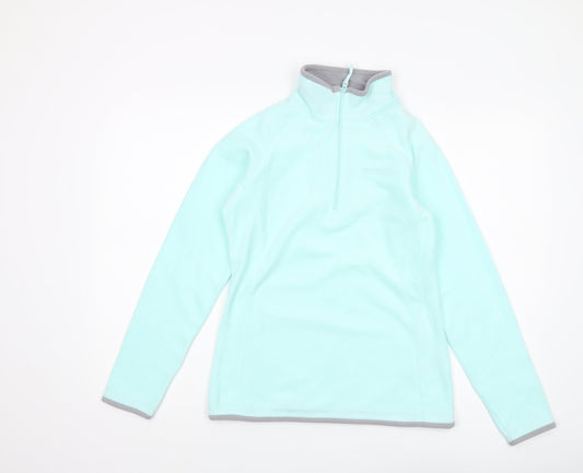 Mountain Warehouse Women's Blue Fleece Pullover Size 8