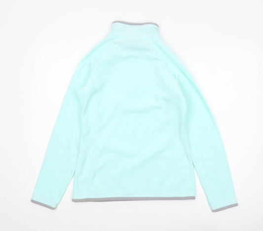 Mountain Warehouse Women's Blue Fleece Pullover Size 8