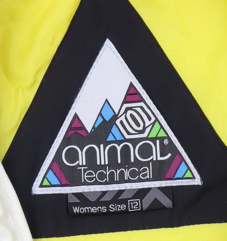 Animal Women's Multicoloured Ski Jacket Size 12
