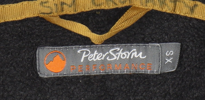 Peter Storm Men's Black XS Full Zip Jacket Mid-Length