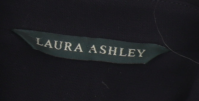 Laura Ashley Women's Black Suit Jacket Size 10