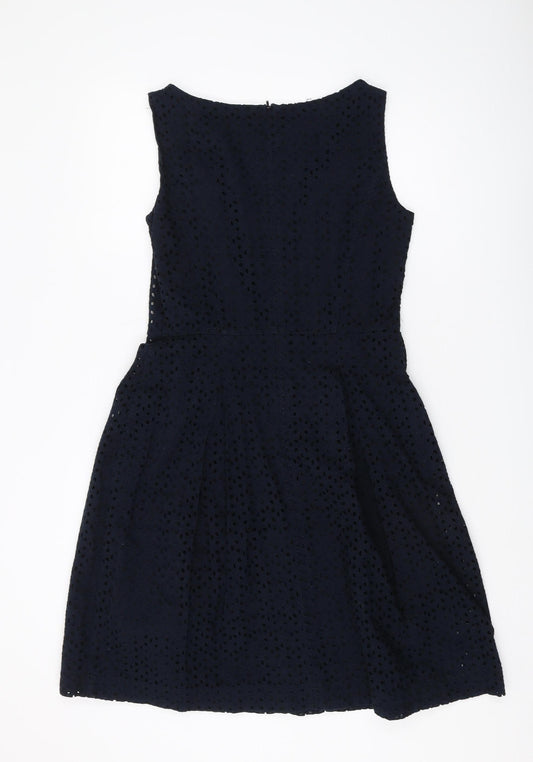 Laura Ashley Women's Black Fit & Flare Dress, Size 12