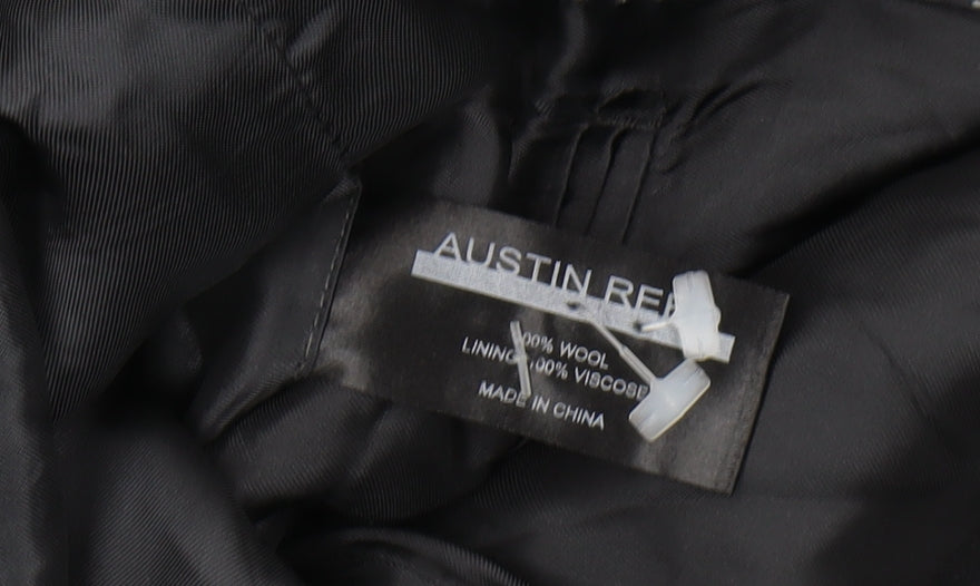 Austin Reed Men's Black Wool Blazer 42L Classic Fit