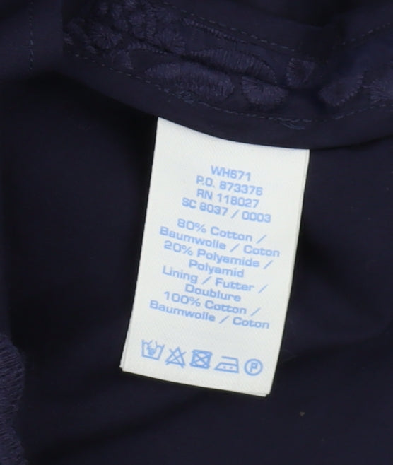 Boden Women's Blue Sheath Dress, Size 12, Formal