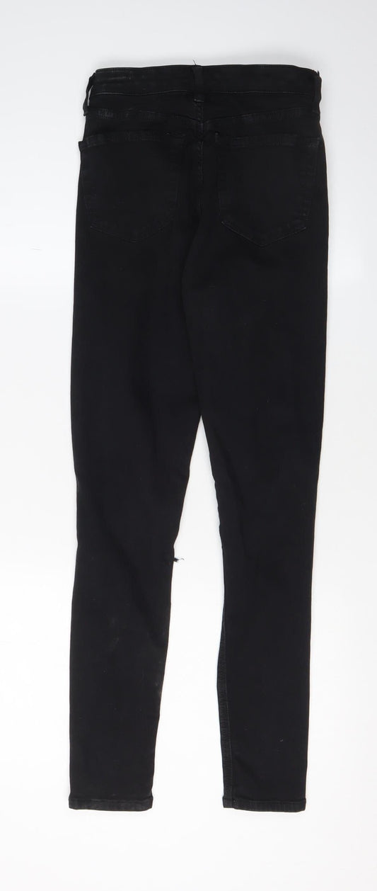 Topshop Women's Black Skinny Jeans Size 26