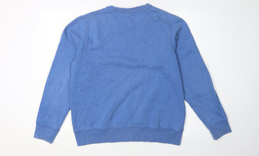 DKNY Blue Men’s S Sweatshirt Logo Pullover