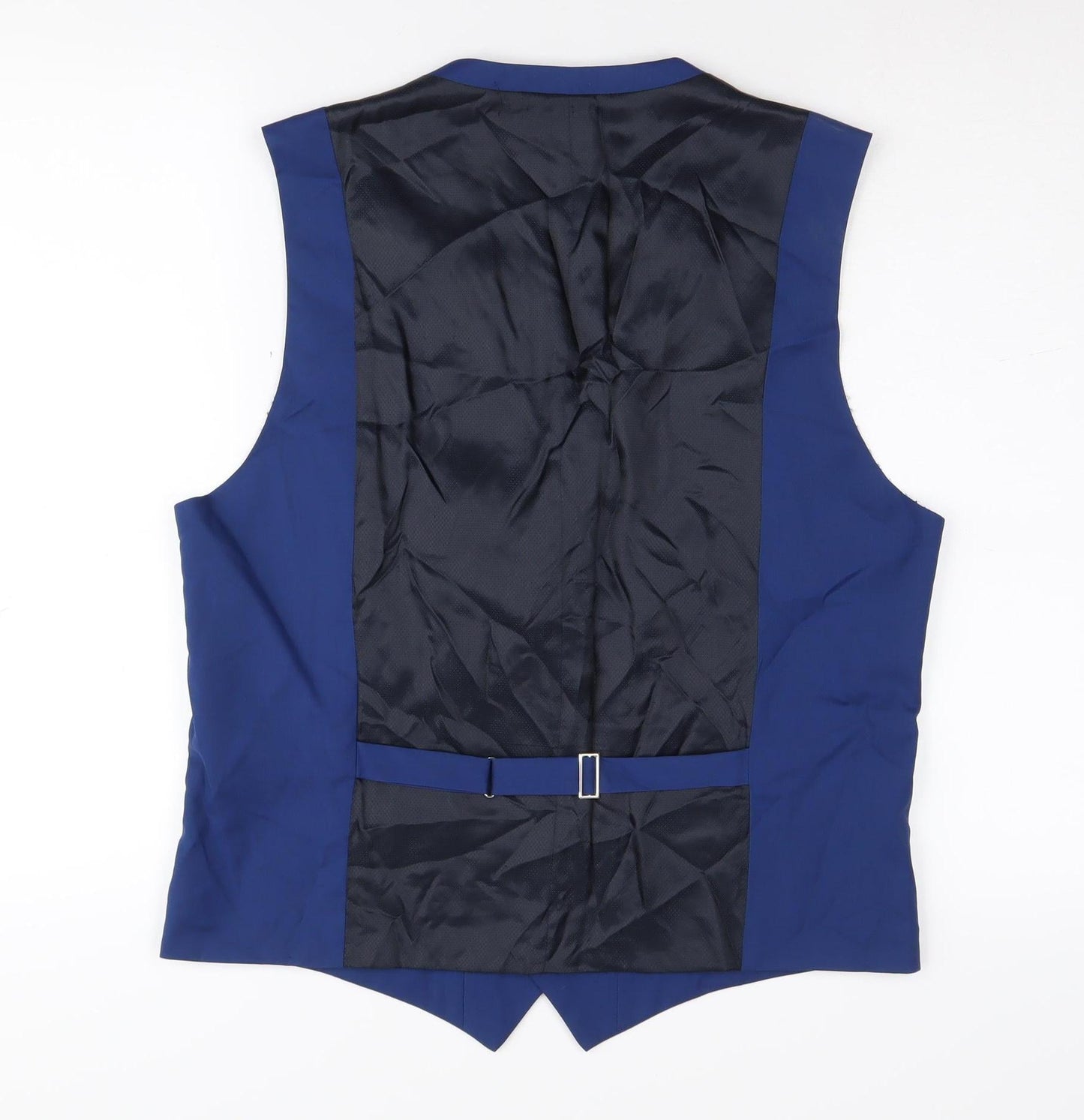 Austin Reed Blue Men's Suit Waistcoat, Size 42R