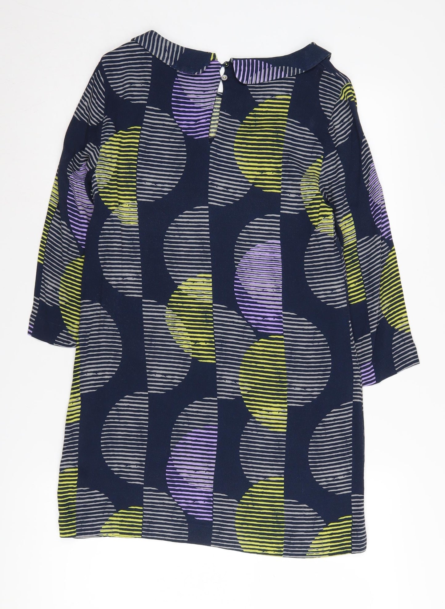 White Stuff Women's Geometric Shift Dress Size 10