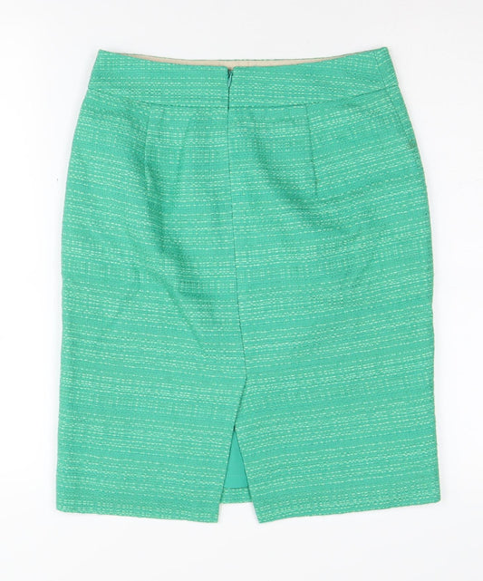 Banana Republic Women's Green Pencil Skirt Size 0