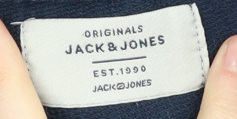 Mens UK XL Regular JACK & JONES Blue Pullover Sweatshirt