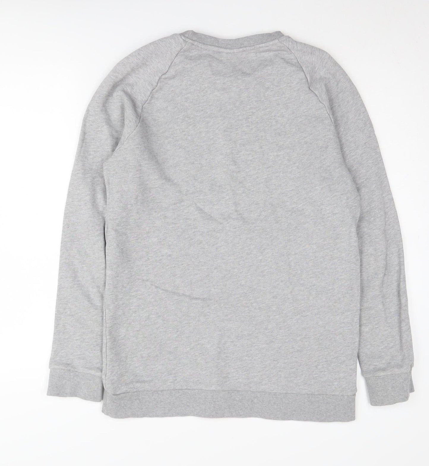 Adidas Men's Grey Crew Neck Sweatshirt S