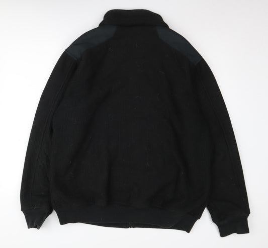 Dickies Men's Black XL Jacket with Zipped Pockets