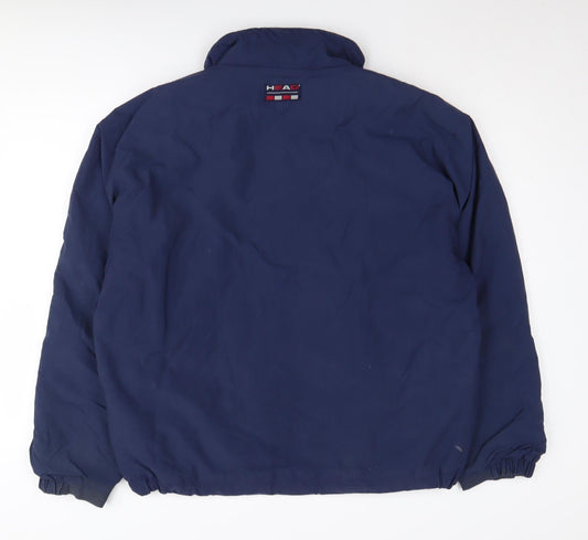 HEAD Men's Blue Zipped Jacket L - Casual Comfort
