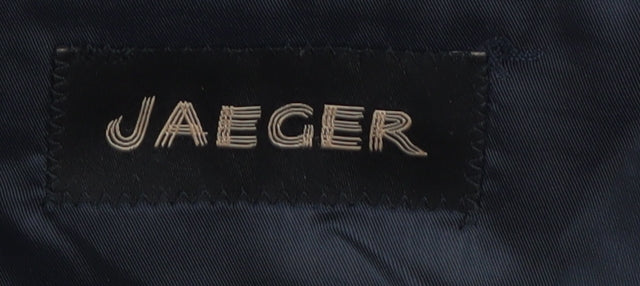 Jaeger Men's Blue Blazer, Size 40R, Regular Fit