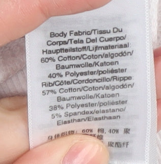 DKNY Women's White Sequin Pullover Sweatshirt M