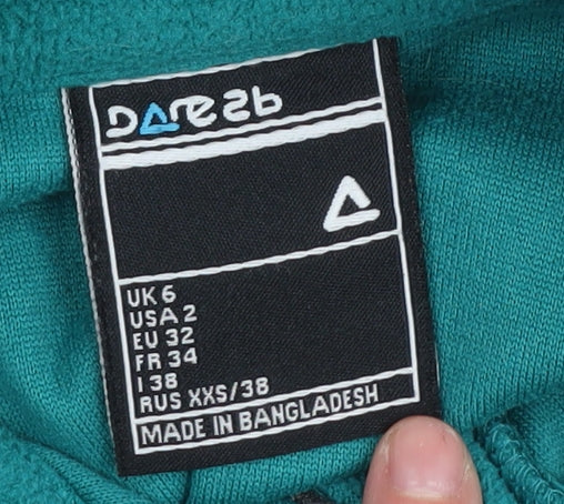 Dare2b Women's Green Fleece Sweatshirt Size 6