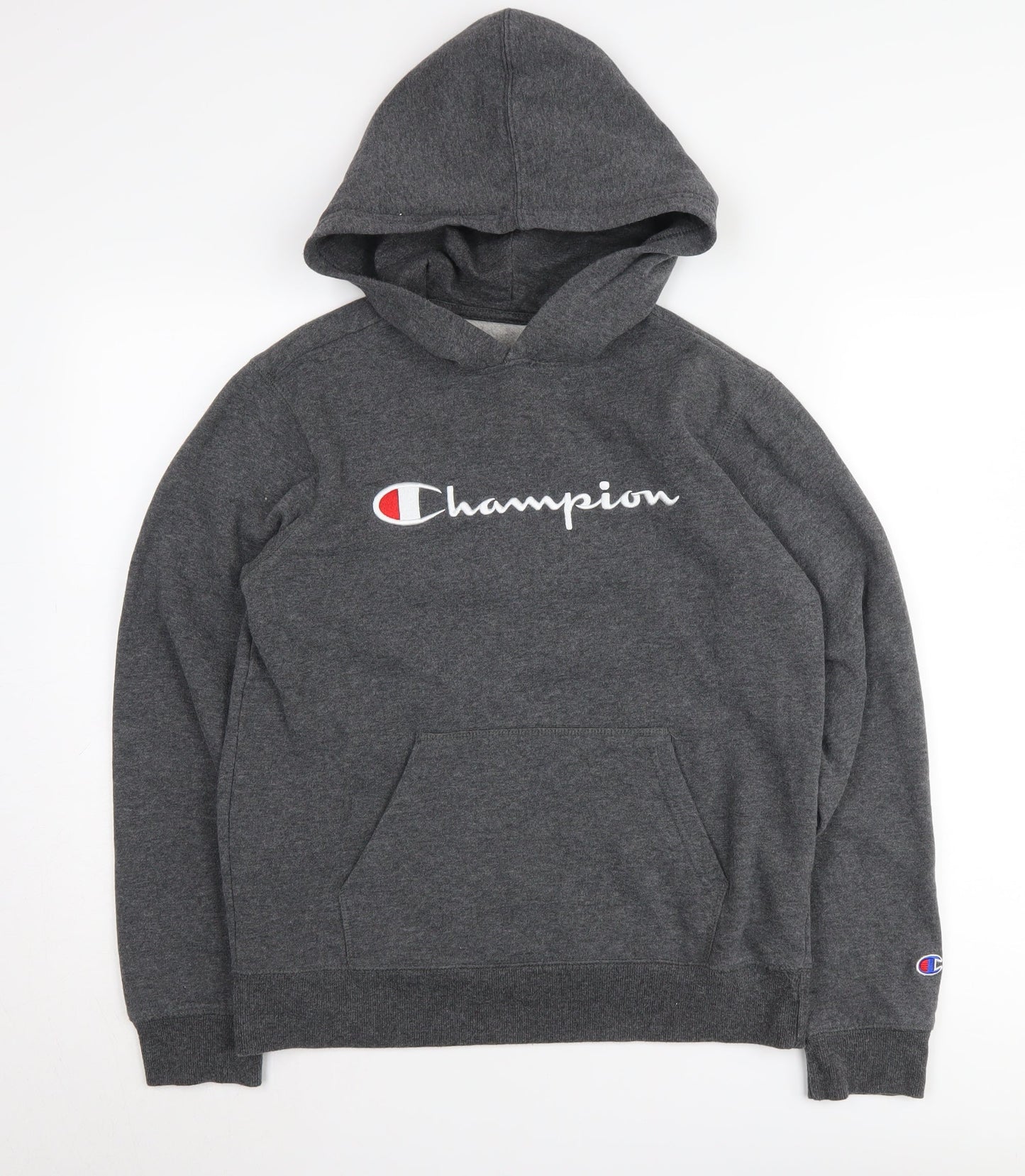 Champion Unisex Grey Pullover Hoodie XL