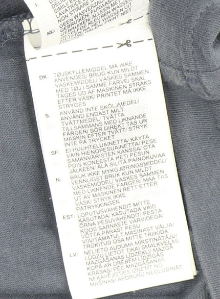 Adidas Boys Blue T-Shirt, Age 11, Classic Logo Style