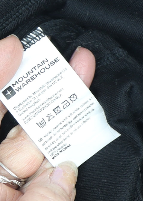 Mountain Warehouse Women's Black Long Sleeve Top