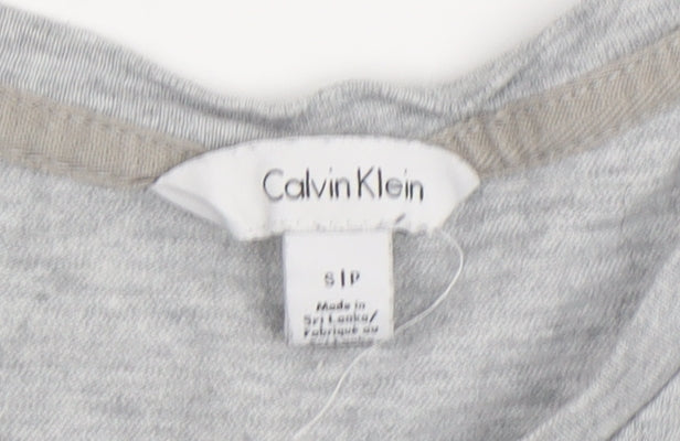 Calvin Klein Grey Unisex T-Shirt - Size S